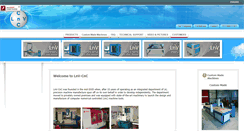 Desktop Screenshot of lnv-cnc.com